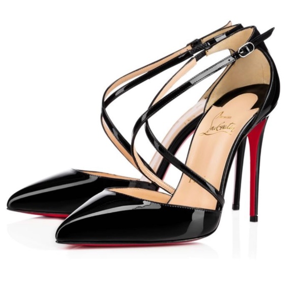 Christian Louboutin Shoes - Christian Louboutin Cross Blake 100mm patent